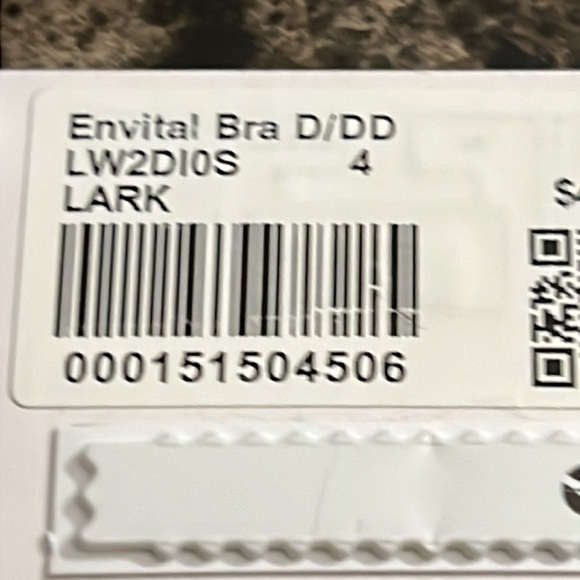 LULULEMON ENVITAL BRA BLUE COLOR SIZE 4 NWT - Picture 5 of 5